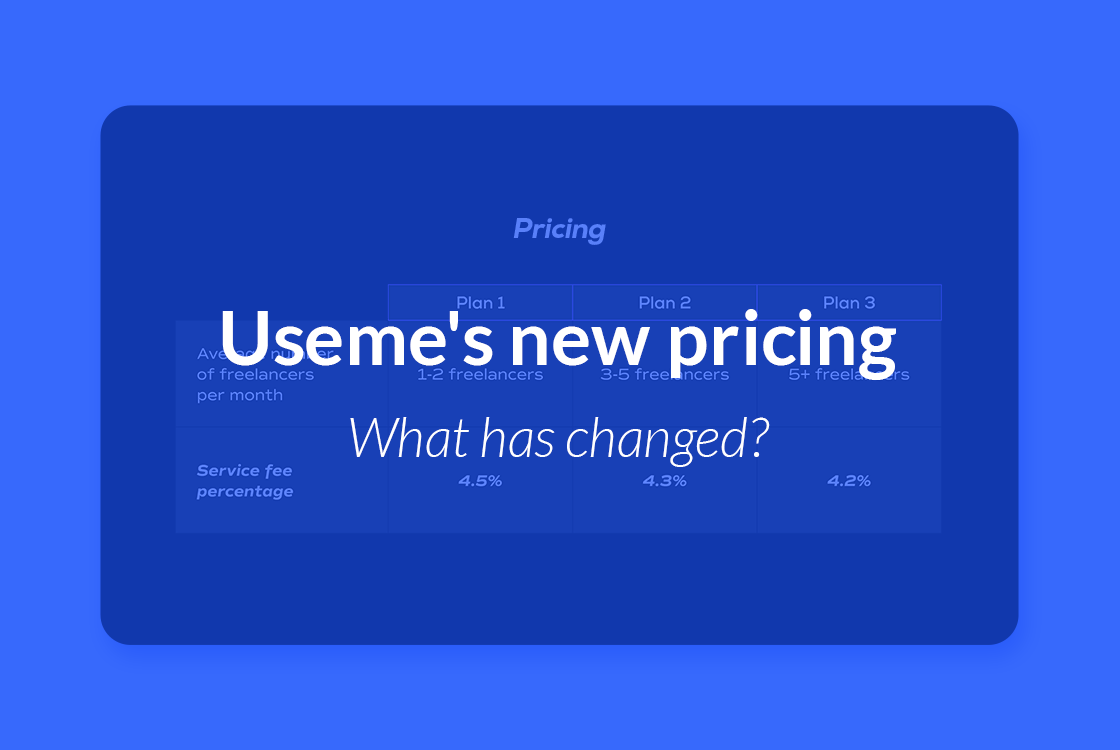 useme new pricing