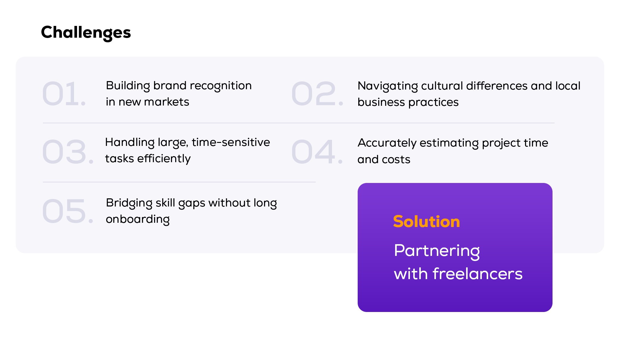 they bring us fresh ideas and point us toward directions we never even considered before getresponse on collaborating with freelancers case study 1 They bring us fresh ideas and point us toward directions we never even considered before. GetResponse on collaborating with freelancers | Case study