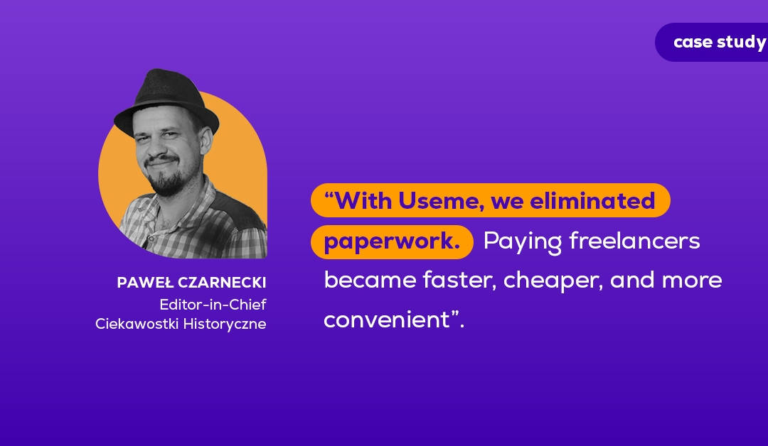 Collaborating with freelancers from a small business perspective | Case study Ciekawostki Historyczne