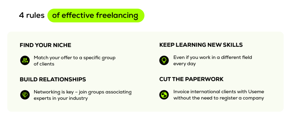 4 rules of effective freelancing