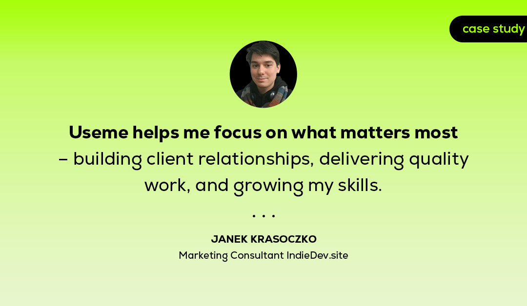 Polish freelancer thriving in the international gaming market | Case study of Janek Krasoczko (IndieDev.site)