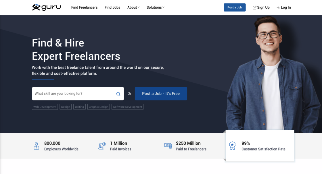 guru 11 best Freelancer.com alternatives: a comparison of top freelance platforms