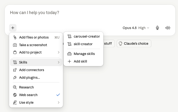 chat skill context window How to use Claude Skills: a guide for freelancers and businesses (2026)