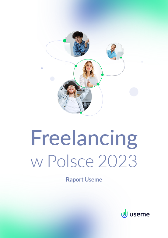 okładka raportu freelancing w polsce 2023