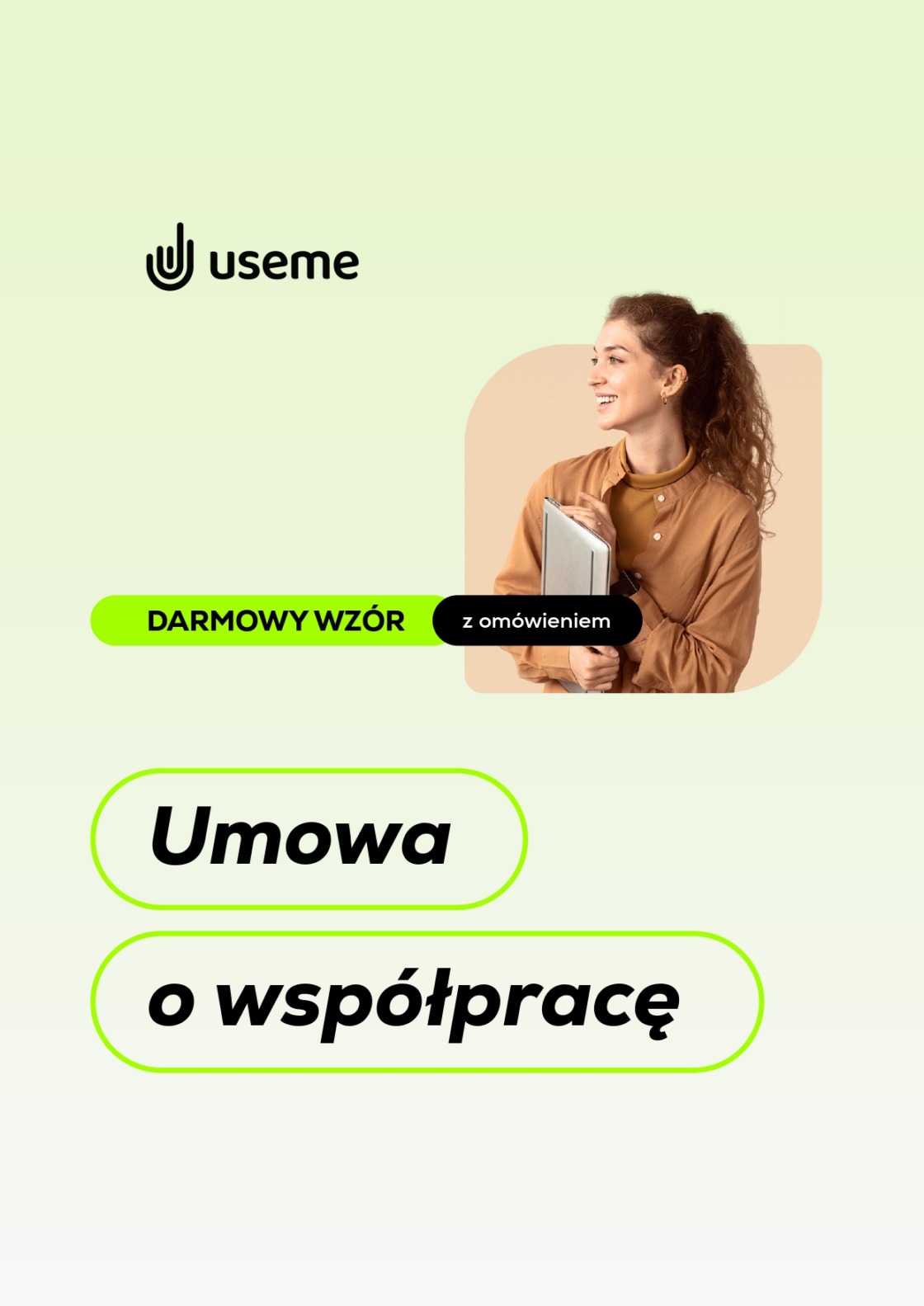 Umowa o współpracę - darmowy wzór z omówieniem: okładka ebooka, ilustracja poglądowa