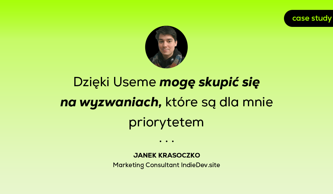 Jak freelancer z Polski odniósł sukces na zachodnim rynku gier bez zakładania firmy | Case study – Janek Krasoczko