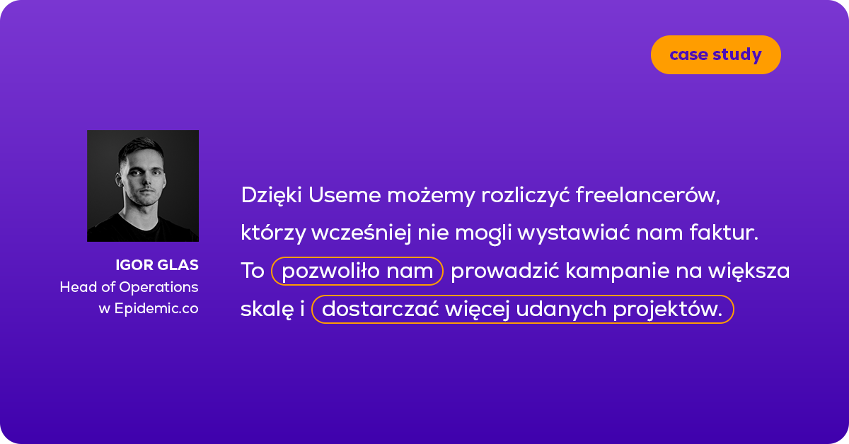 Case study Epidemic x Useme