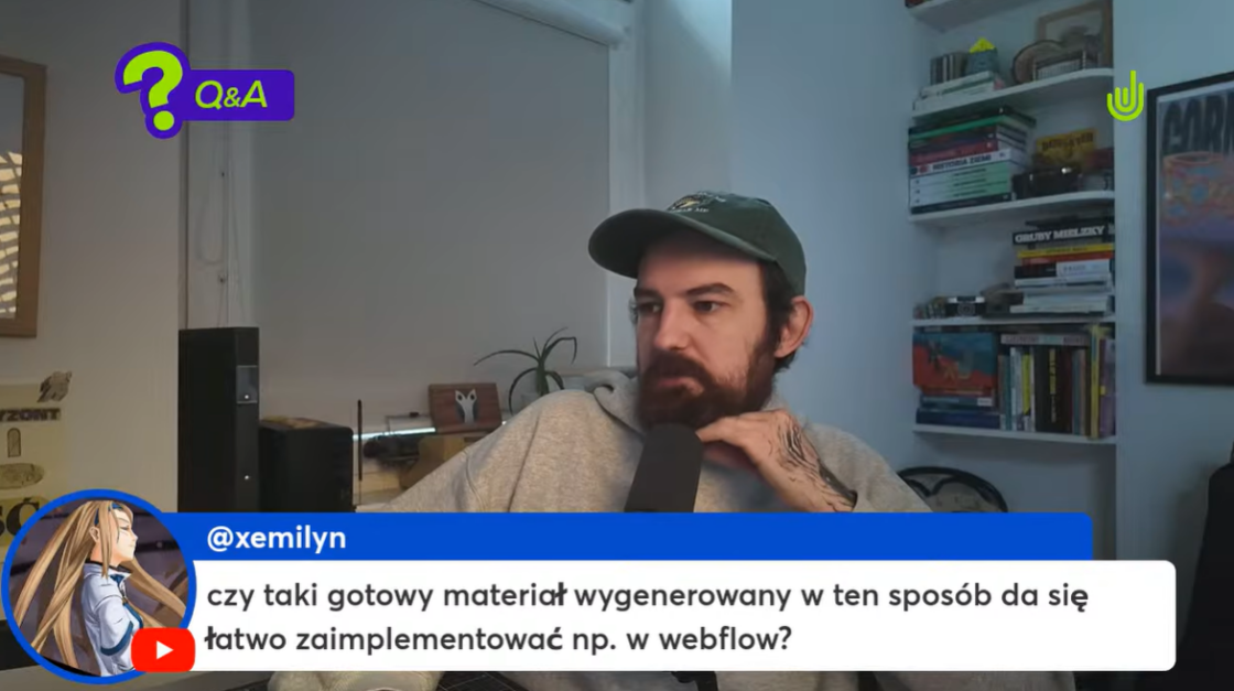 wojtek wozniak o vibe codingu jak stworzyc strone z ai w godzine useme skills 1 1 Wojtek Woźniak o vibe codingu – jak stworzyć stronę z AI w godzinę | Useme Skills #1